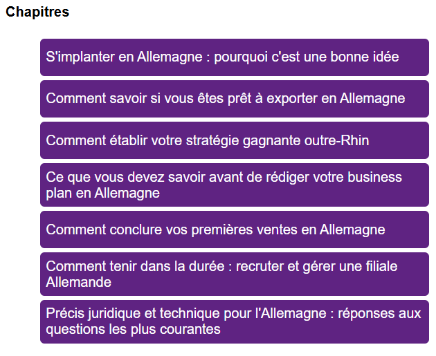 Export guide to Germany